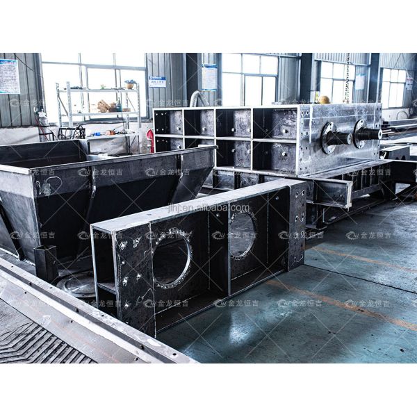 90 kW Power 20100 kg Weight Automatic Double Shaft Shredder for Scrap Metal Crusher