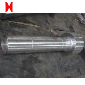 Chrome Plating Long Axis Rolled Steel 4140 Forging Helical Gear Shaft