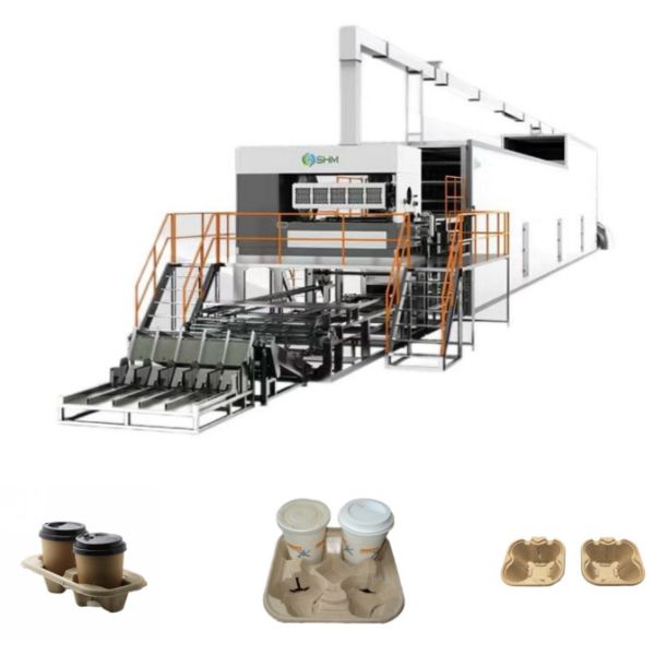 Buy Pulp Molding Coffee Cup Tray Machine at wholesale prices