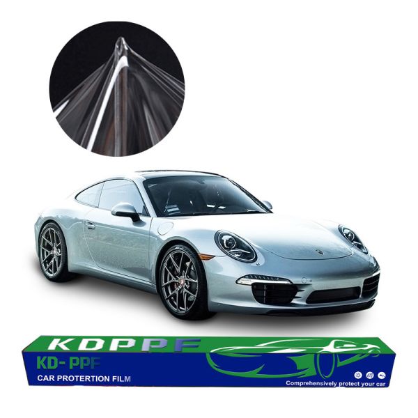 Heat Repair Self Adhesive Vehicle Paint Protection Film 7.5 Mil Clear TPU Car PPF