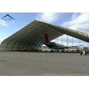 Fabric Covered Buildings Durable Aircraft Hangar With Heavy Duty Materials