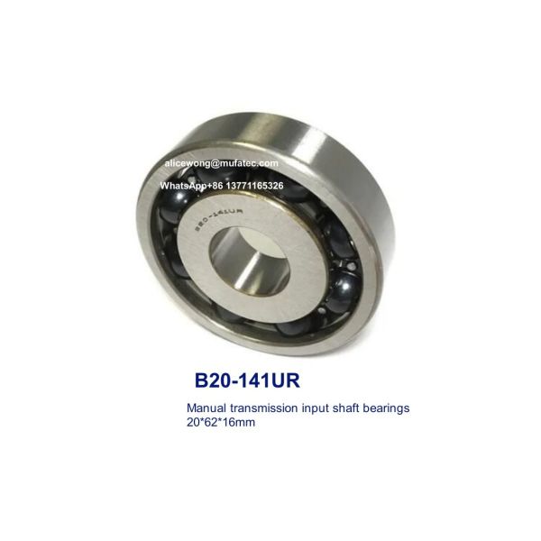 Buy B20-141UR B20-141 auto manual input shaft bearings special ball bearings for auto repair and maintenance 20x62x16mm at wholesale prices