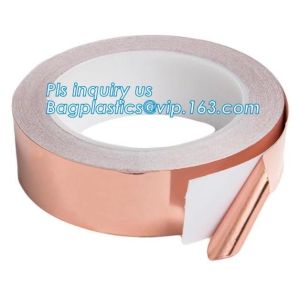 Conductive Label Tape Label , Conductive Copper Foil Tape EN13432