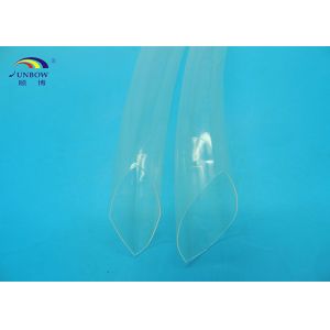 Aolvent Resistant Clear Plastic Tubing vinylidene fluoride PVDF Heat Shrink Tube for Cable and Wire Insulation