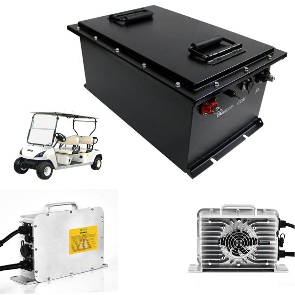 High Current 48V LiFePO4 Battery For Golf Cart 51.2V 105Ah 160Ah