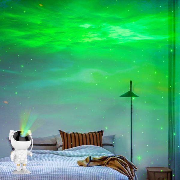 Kids Birthday Night Light Projector , Ceiling Galaxy Star Projector Astronaut