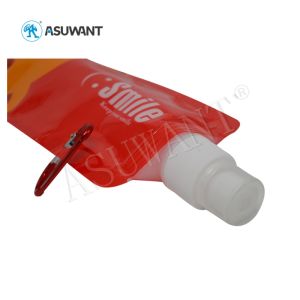 Gravure Printing Plastic Liquid Spout Bags Laminated Material Recyclable No