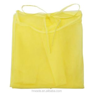 Polypropylene 50 Gsm Frock With Waterproof Microporous Film Waterproof