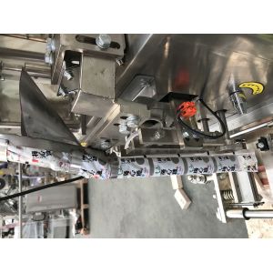 Nylon / Stainless Steel Pouch Packing Machine With Ribbon Date Printer