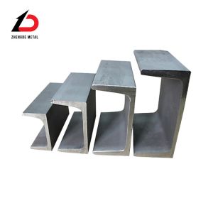 Quality Mild Profiles Gi Galvanized En S235jr S275jr S355jr A36 Ss400 Purlin Structural C U Low Carbon Steel Channel for sale