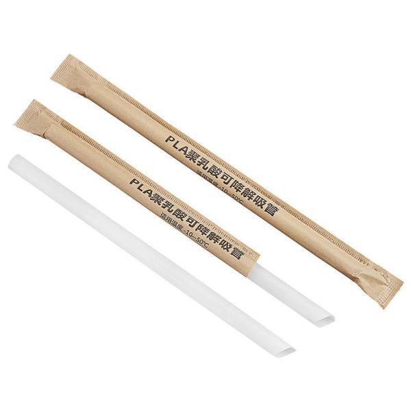 Buy PLA Bubble Tea Straw Degradable Disposable High Temperature Resistance Straw at wholesale prices
