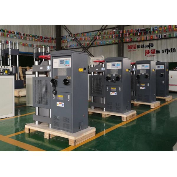 2000kN Screw Adjust Compression Test Equipment Digital Display Hydraulic Power