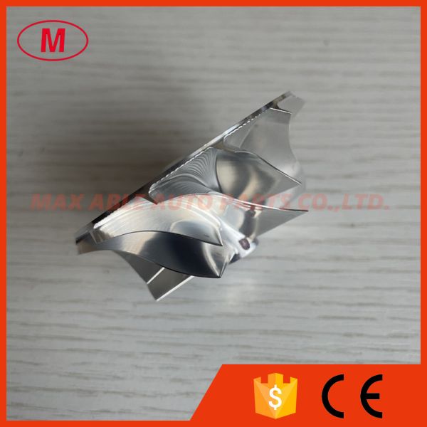 RHF5 forward 47.00/60.50mm 6+6 blades high performance turbo milling/aluminum 2618/billet compressor wheel