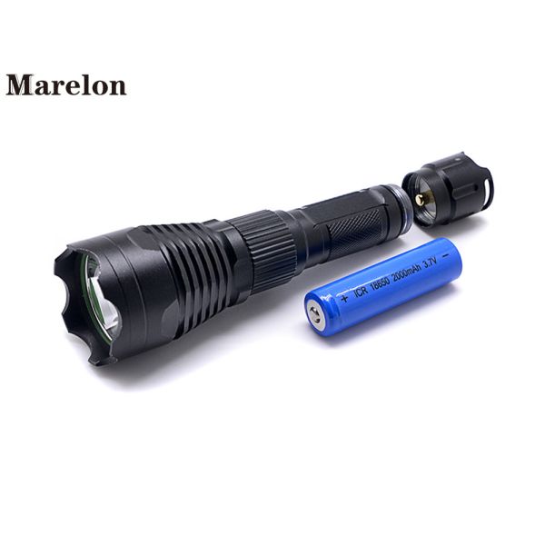 Tactical Torch LED Rechargeable Flashlight 18650 Battery With Aluminum Alloy Material