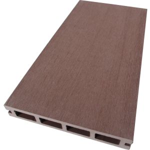 150*25mm 2200mm Moisture Resistance WPC Hollow Decking