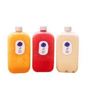 Leak Proof Plastic Milk Tea Bottles For Beverage Service