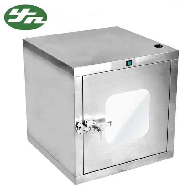 Stainless Steel Static Cleanroom Pass Box With Mechanical Interlock Structure