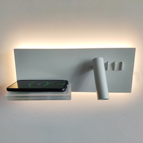 Buy USB IP20 reading light led led reading lamp for bed headboard wall light/indoor 12 volt led reading light for hotel at wholesale prices