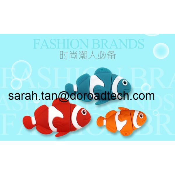 New Product OEM Wholesale USB Pendrive, Cartoon PVC USB Flash Drives