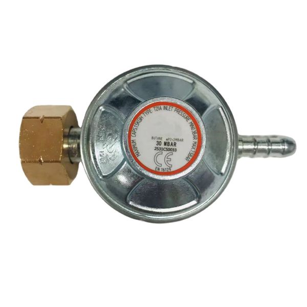 11mm Outlet UPPERWELD Dutch Style Gas Regulator for High and Low Pressure LPG Durable