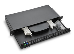 19" Cabinet Optical fiber SC/ST Adaptors Distribution Box
