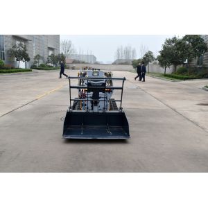 Small Wheel Front Articulated Compact Loader Machine