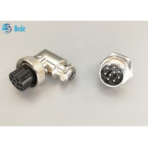 Aviation Connector Plug G×16 9 Pins Male And Female Sets L Type Silver Plated