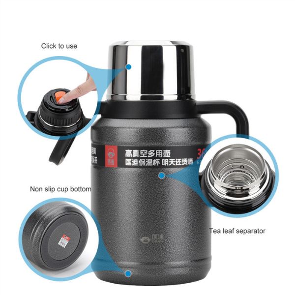 outdoor camping travel Jug 100OZ Vacuum Water Jug Thermal Insulation durable KD-9062