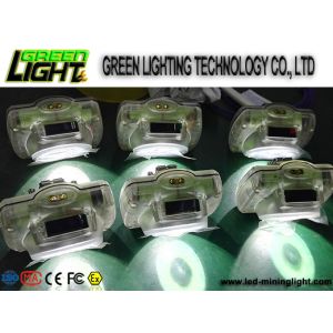 1.78W 13000lux Cordless Mining Headlamp For Hard Hat