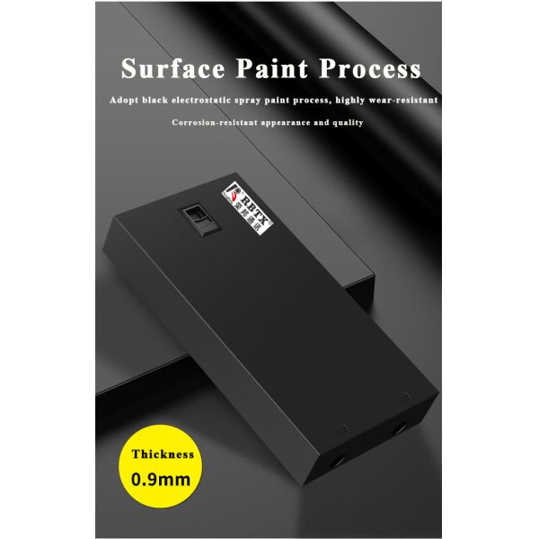 Rongbang Fiber Optic Terminal Box FC 4 Ports 4 Cores Rack Mount Single Mode Full Loaded