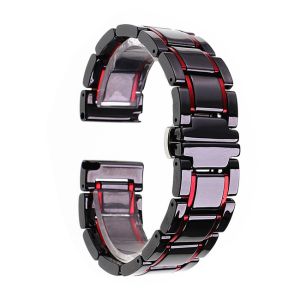 China 20g 20mm Watch Band Strap RoHS Unisex Ceramic Watch Strap on sale