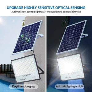 72 Lamp Beads Solar LED Flood Security Light Battery Operated Outdoor 50w Solar