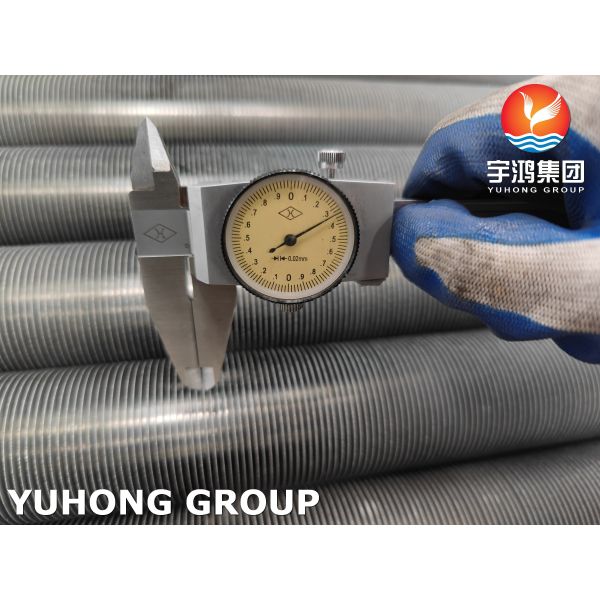 Buy EN 10217-7 1.4301 / 304 Extruded Fin Tube  Aluminum Fin Tube 2M/3M For Dryer at wholesale prices