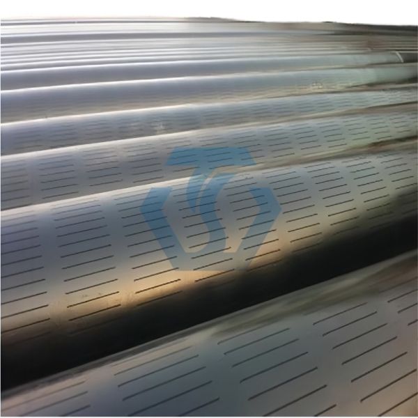 API 5CT Hot Water Geothermal Hot Spring Well Dewatering Metal Laser Slotted Screen Pipe Downhole Oil Sand Control Geological Spiral Slotted