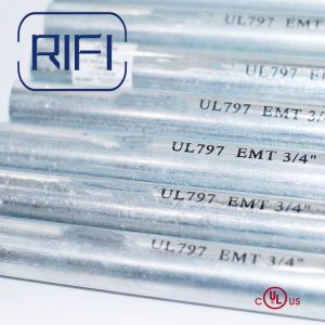 1.07MM-2.11MM Thickness Standard Steel EMT Conduit for Durable Electrical Wiring