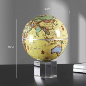 Kids Solar Powered Rotating Globe Learning Children Educational Toys