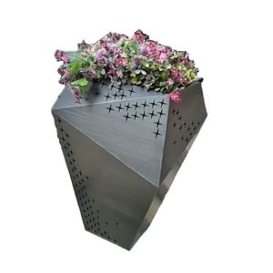 Urban garden decorative metal planters flower pot