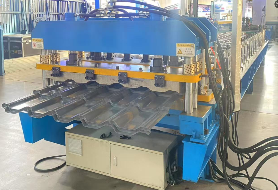 Metal roof tile machine for step tile glazed tile