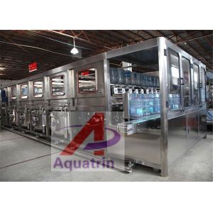 600bph 19L Bottle Water Filling Machine HDPE Bottle 2.2kw
