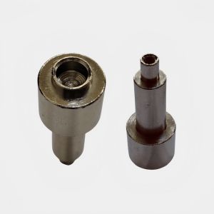 Professional Satin Nickel Finish CNC Turning Parts Copper Material Capabilities