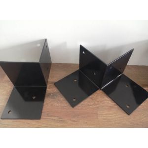 Furniture Hardware Pergola Bracket with Wooden Structure and Stamping Punching