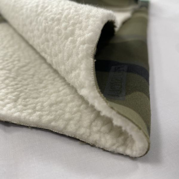 Dobby Style Multicam 100% Polyester Camo Polar Fleece Softshell Fabric for Outdoor Jacket