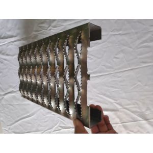 Industrial Mezzanines Diamond Safety Grating Aluminum Metal Stair Treads Anti