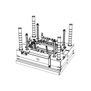 OEM / ODM ： Polypropylene Injection Molding & Transparent disinfection box lower