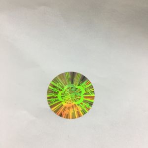 0.075mm Polyester Single Sided Holographic Security Labels
