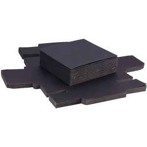 Customized Die Cut and Gift Craft Black Drawer Paper Box for Party