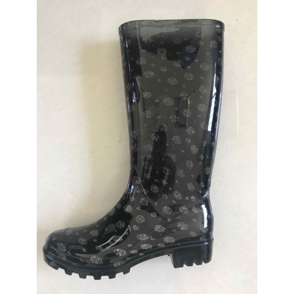 Non Slip Women's Rain Boots PVC Outsole Tall Style Waterproof Gardening Boots