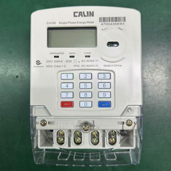 Online Recharge Standalone Single Phase Prepaid Electric Meter – No IC Card