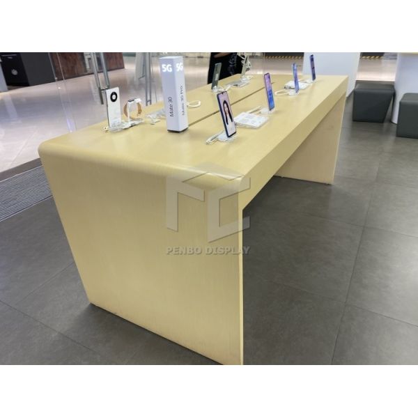 ODM Mobile Phone Display Cabinet EPE Cotton Packaging Cell Phone Showcase