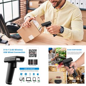 1D Portable Handheld Reader Scan Marker for Logistics Android Wired 2D Barcode